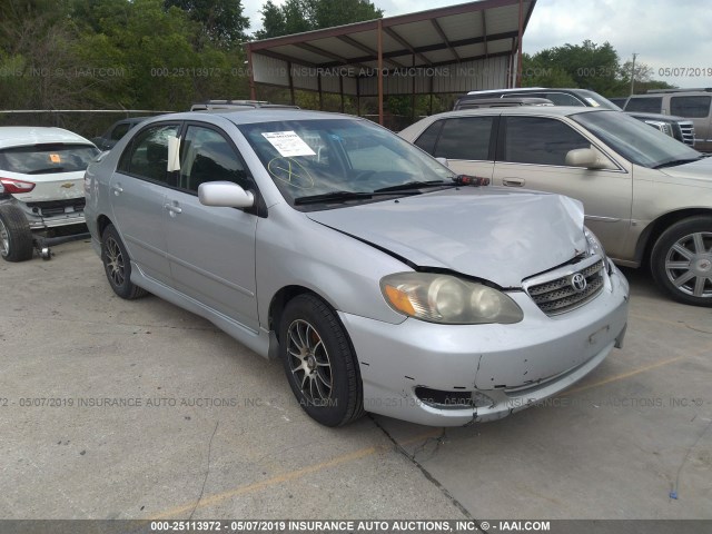 1NXBR32E86Z618463 - 2006 TOYOTA COROLLA CE/LE/S SILVER photo 1