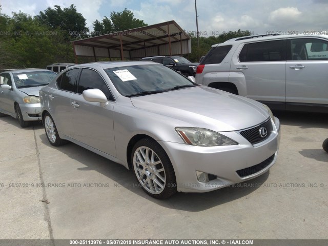 JTHBE262562006225 - 2006 LEXUS IS 350 SILVER photo 1