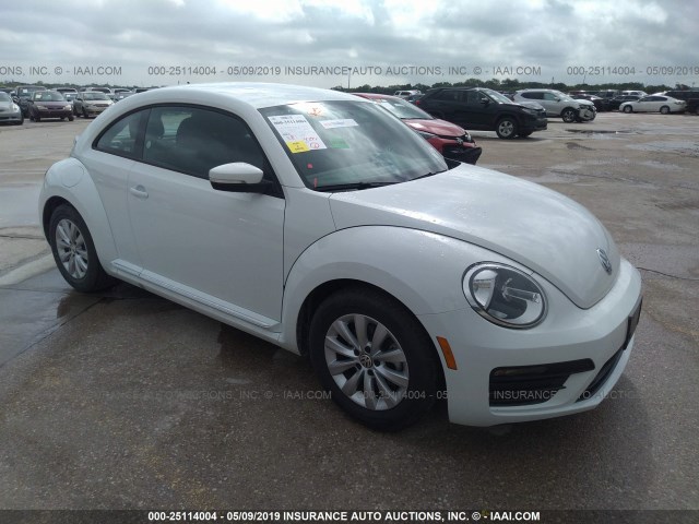 3VWFD7AT6KM705592 - 2019 VOLKSWAGEN BEETLE S/FINAL EDITION SE/FINAL WHITE photo 1