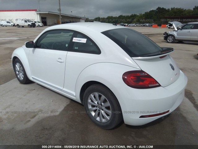 3VWFD7AT6KM705592 - 2019 VOLKSWAGEN BEETLE S/FINAL EDITION SE/FINAL WHITE photo 3