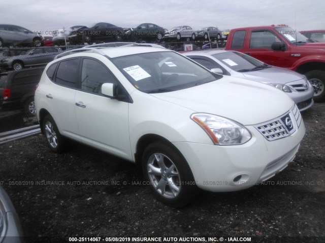 JN8AS5MT0AW506687 - 2010 NISSAN ROGUE S/SL/KROM WHITE photo 1