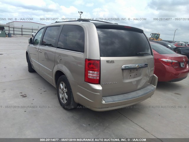 2A8HR54149R631709 - 2009 CHRYSLER TOWN & COUNTRY TOURING BEIGE photo 3