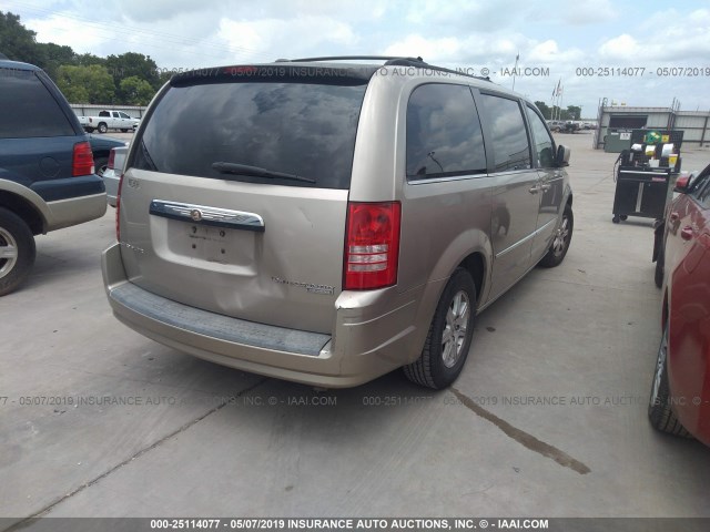 2A8HR54149R631709 - 2009 CHRYSLER TOWN & COUNTRY TOURING BEIGE photo 4