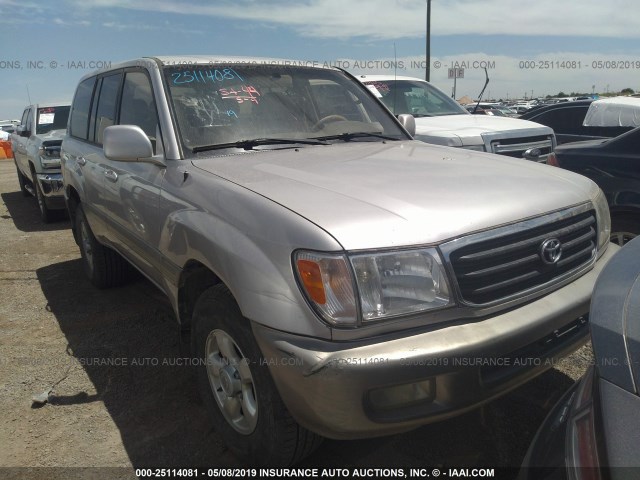 JT3HT05J6Y0098964 - 2000 TOYOTA LAND CRUISER  SILVER photo 1