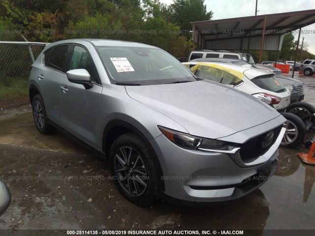 JM3KFACM1J0319699 - 2018 MAZDA CX-5 TOURING SILVER photo 1