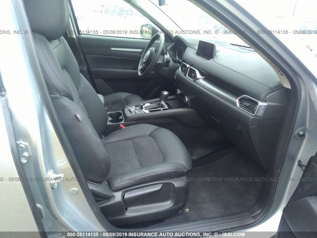 JM3KFACM1J0319699 - 2018 MAZDA CX-5 TOURING SILVER photo 5