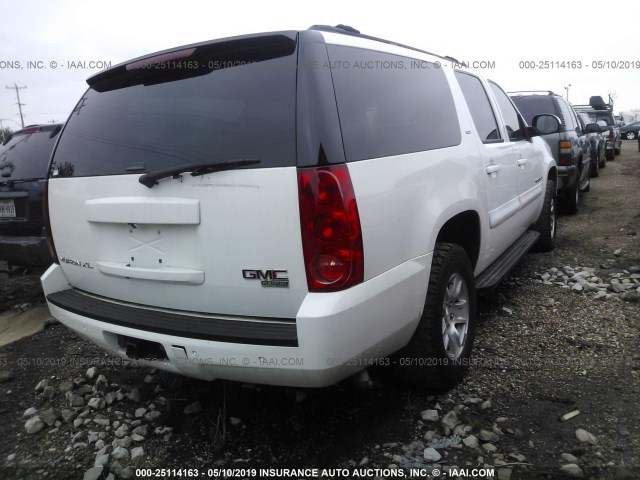 1GKFC16057J321068 - 2007 GMC YUKON XL C1500 WHITE photo 4