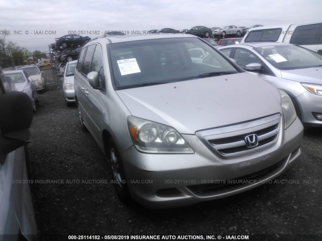 5FNRL38637B408173 - 2007 HONDA ODYSSEY EXL BEIGE photo 1