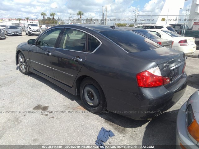 JNKAY01E08M602116 - 2008 INFINITI M35 GRAY photo 3