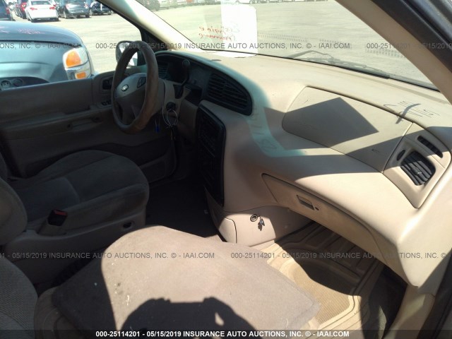 2FMZA52492BA07480 - 2002 FORD WINDSTAR SE GREEN photo 5