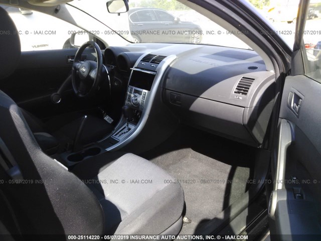 JTKDE167X80245342 - 2008 TOYOTA SCION TC შავი ფოტო 5