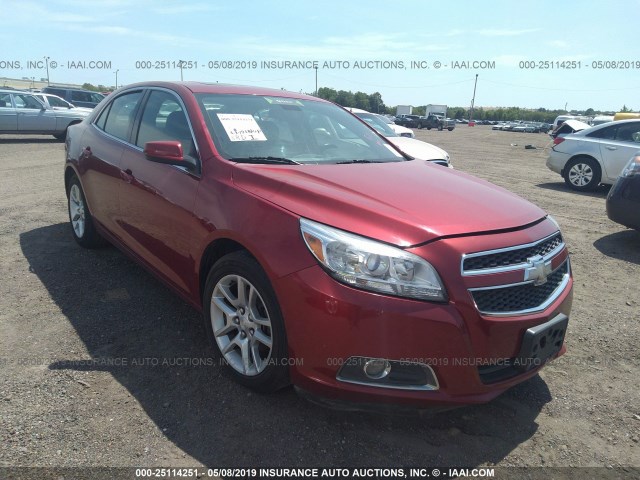 1G11F5RR9DF103673 - 2013 CHEVROLET MALIBU 2LT RED photo 1