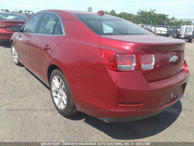 1G11F5RR9DF103673 - 2013 CHEVROLET MALIBU 2LT RED photo 6