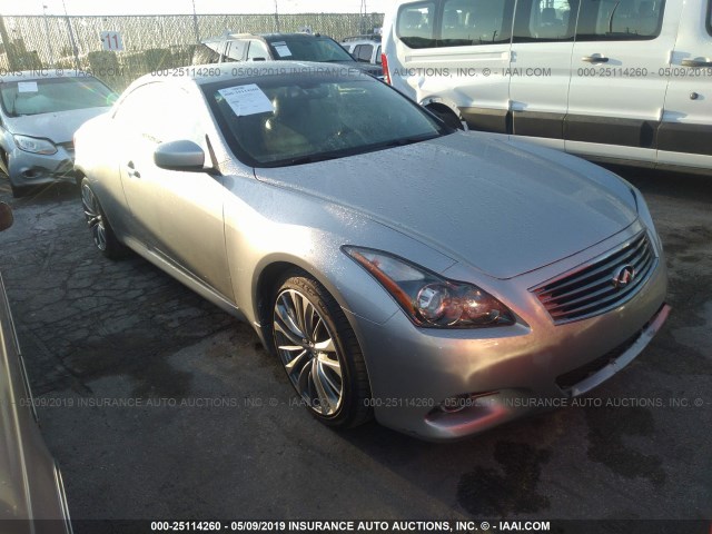 JN1CV6FE7BM954506 - 2011 INFINITI G37 SPORT SILVER photo 1