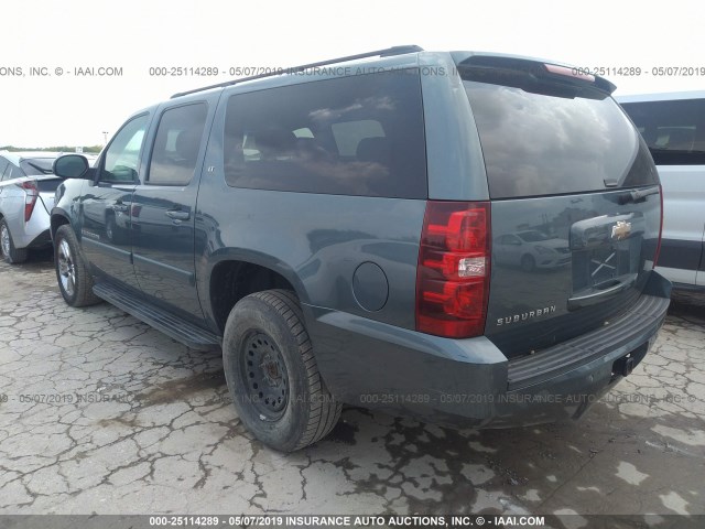 3GNFC16J48G312909 - 2008 CHEVROLET SUBURBAN C1500  LS BLUE photo 3