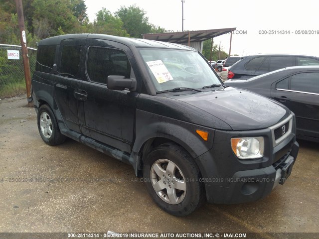 5J6YH28615L025487 - 2005 HONDA ELEMENT EX BLACK photo 1