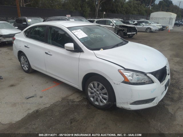 3n1ab7apxey 14 Nissan Sentra S Sv Sr Sl White Price History History Of Past Auctions Prices And Bids History Of Salvage And Used Vehicles