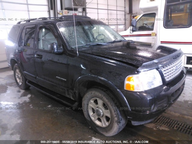 1FMZU75E72ZA62658 - 2002 FORD EXPLORER LIMITED BLACK photo 1