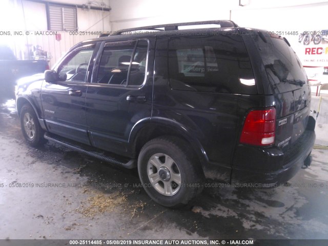 1FMZU75E72ZA62658 - 2002 FORD EXPLORER LIMITED BLACK photo 3