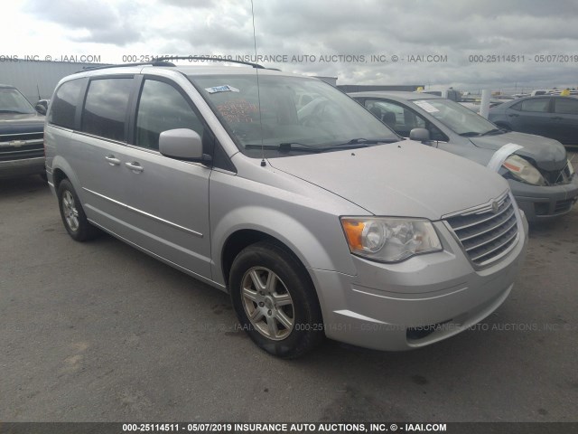 2A4RR5D16AR213694 - 2010 CHRYSLER TOWN & COUNTRY TOURING SILVER photo 1