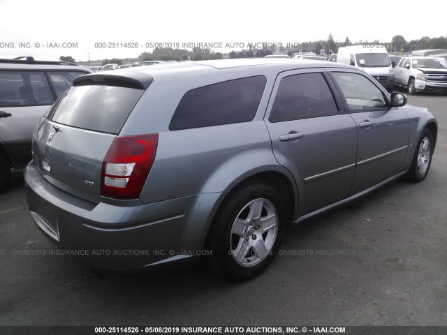 2D4FV47V66H155907 - 2006 DODGE MAGNUM Pewter photo 4