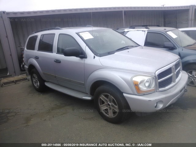 1D8HB58D24F120565 - 2004 DODGE DURANGO LIMITED SILVER photo 1