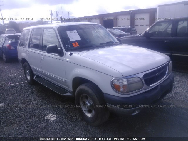 1FMZU63E7YZB54164 - 2000 FORD EXPLORER XLT WHITE photo 1