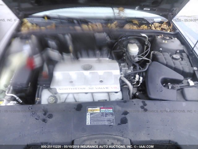 1G6KY5499XU906662 - 1999 CADILLAC SEVILLE STS BEIGE photo 10