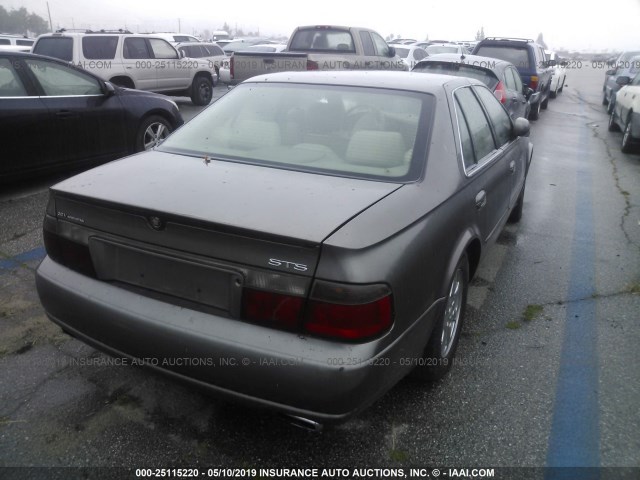 1G6KY5499XU906662 - 1999 CADILLAC SEVILLE STS BEIGE photo 4