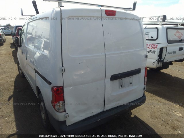 3N6CM0KN5FK715381 - 2015 NISSAN NV200 2.5S/2.5SV WHITE photo 6