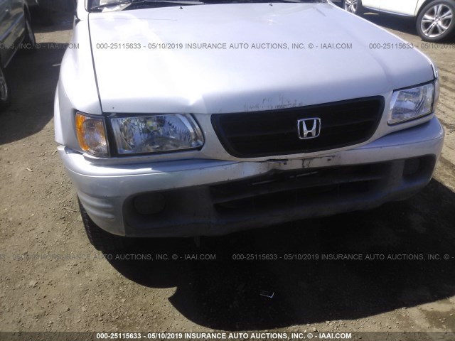 4S6DM58WXY4414664 - 2000 HONDA PASSPORT EX/LX GRAY photo 6