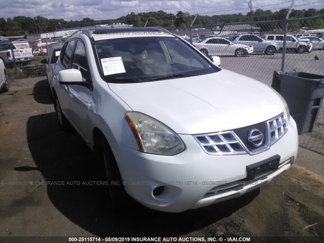 JN8AS5MT4BW189496 - 2011 NISSAN ROGUE S/SV/KROM WHITE photo 6