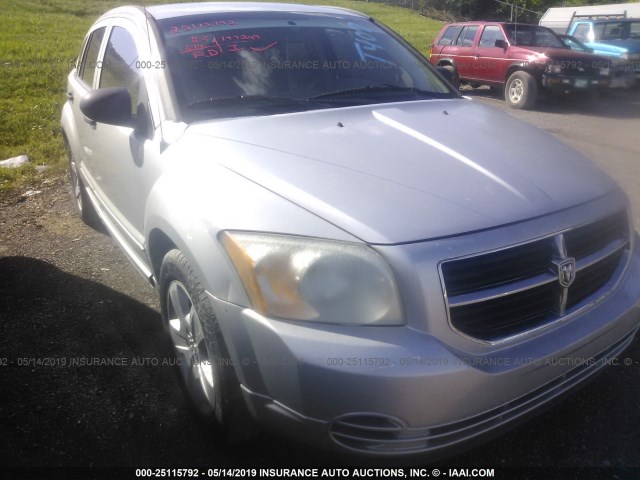 1B3HB48BX7D506370 - 2007 DODGE CALIBER SXT SILVER photo 1