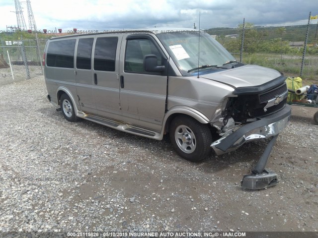 1GBFG15TX31229979 - 2003 CHEVROLET EXPRESS G1500  GOLD photo 1