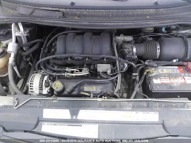 2FMZA5242YBA51779 - 2000 FORD WINDSTAR SE GRAY photo 10