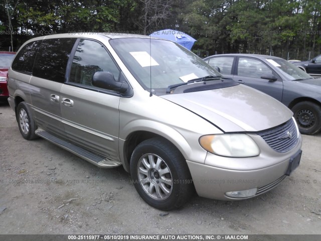 2C4GT54L82R785755 - 2002 CHRYSLER TOWN & COUNTRY LXI GOLD photo 1