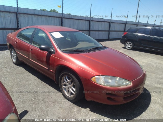 2B3HD46R94H636083 - 2004 DODGE INTREPID SE RED photo 1