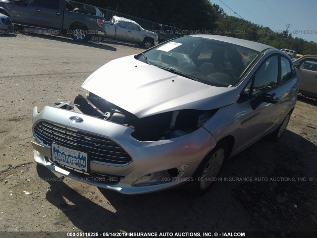 3FADP4AJ5HM139597 - 2017 FORD FIESTA S SILVER photo 2