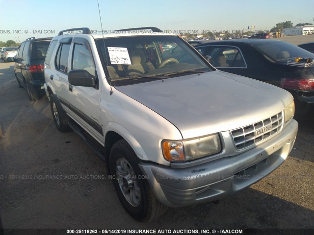 4S2CK58W7Y4352482 - 2000 ISUZU RODEO S/LS/LSE WHITE photo 1