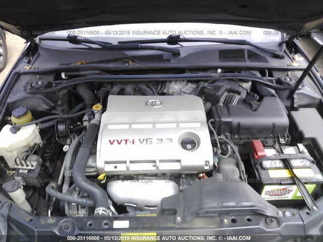 4T1CA38P56U089963 - 2006 TOYOTA CAMRY SOLARA SE/SLE შავი ფოტო 10