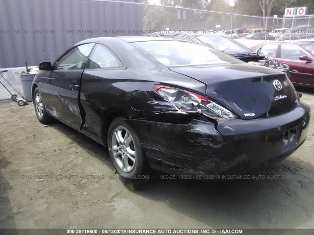 4T1CA38P56U089963 - 2006 TOYOTA CAMRY SOLARA SE/SLE შავი ფოტო 3