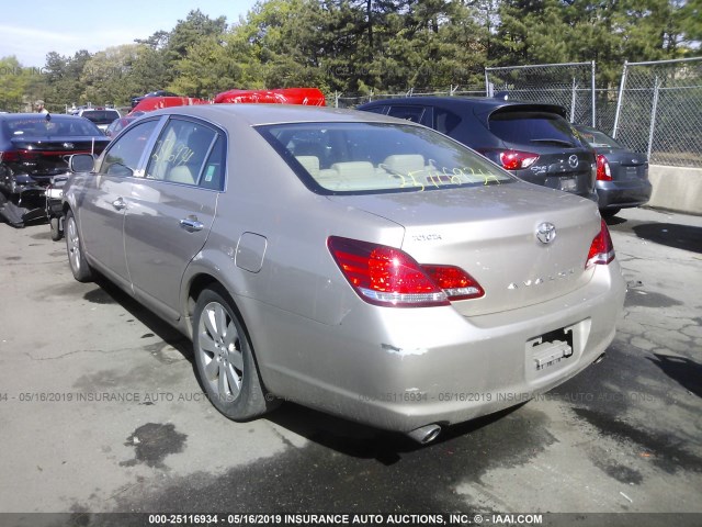 4T1BK36B17U208433 - 2007 TOYOTA AVALON XL/XLS/TOURING/LIMITED GOLD photo 3