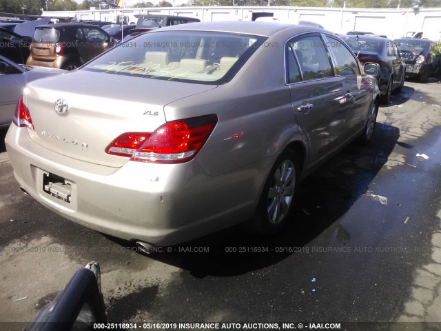 4T1BK36B17U208433 - 2007 TOYOTA AVALON XL/XLS/TOURING/LIMITED GOLD photo 4