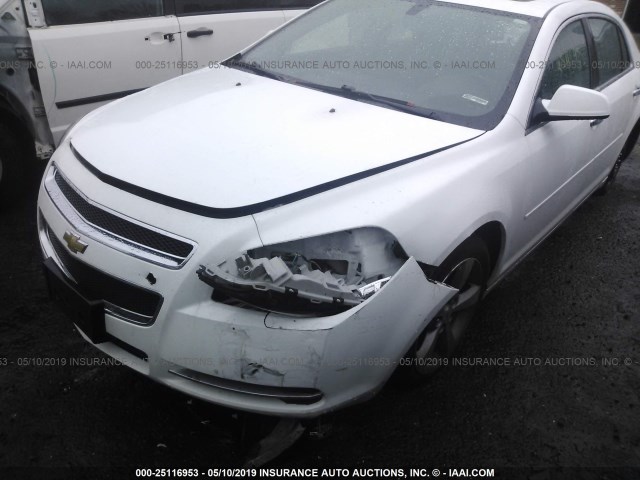 1G1ZC5EU3CF128704 - 2012 CHEVROLET MALIBU 1LT 白色 照片 6