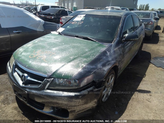 JH4CL968X5C023280 - 2005 ACURA TSX GRAY photo 2