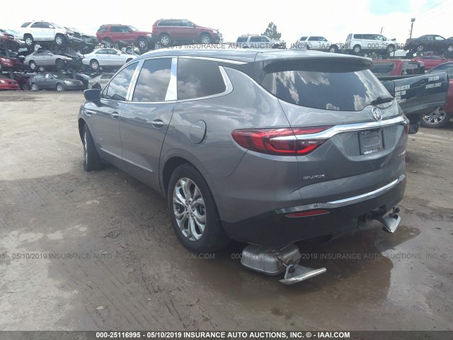 5GAERDKW9JJ220674 - 2018 BUICK ENCLAVE AVENIR GRAY photo 3