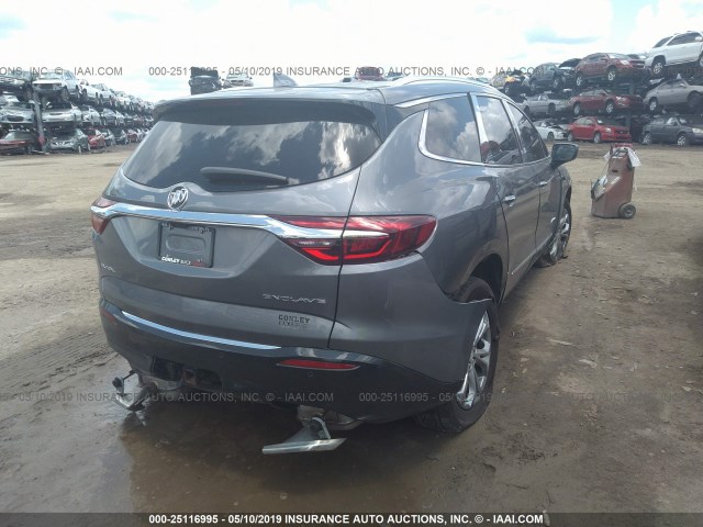 5GAERDKW9JJ220674 - 2018 BUICK ENCLAVE AVENIR GRAY photo 4