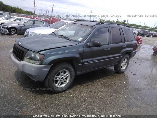 1J4GW48S24C143153 - 2004 JEEP GRAND CHEROKEE LAREDO/COLUMBIA/FREEDOM 绿色 照片 2