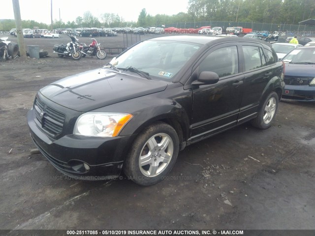 1B3HB48B38D552608 - 2008 DODGE CALIBER SXT BLACK photo 2