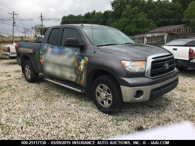 5TFRM5F1XCX043281 - 2012 TOYOTA TUNDRA GRAY photo 1